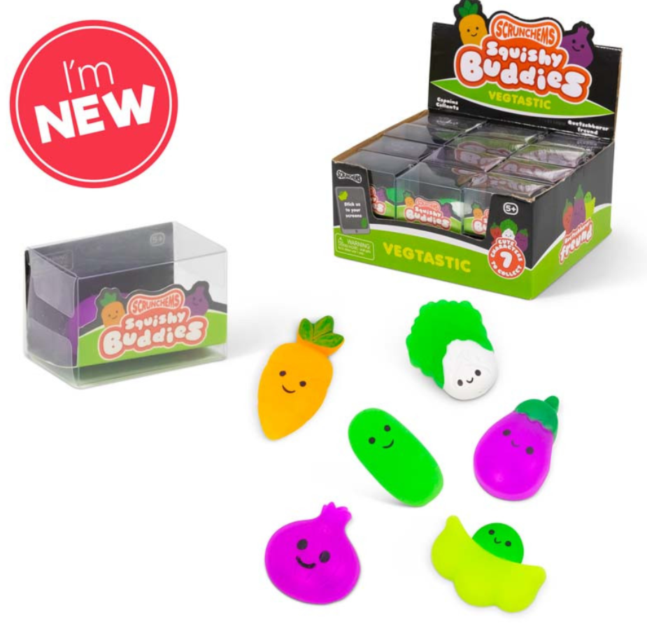 Scrunchems Squishy Buddies - Vegtastic