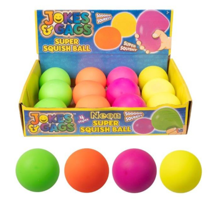 Neon Super Squish Ball