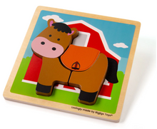 Chunky Lift-Out Puzzle - Horse