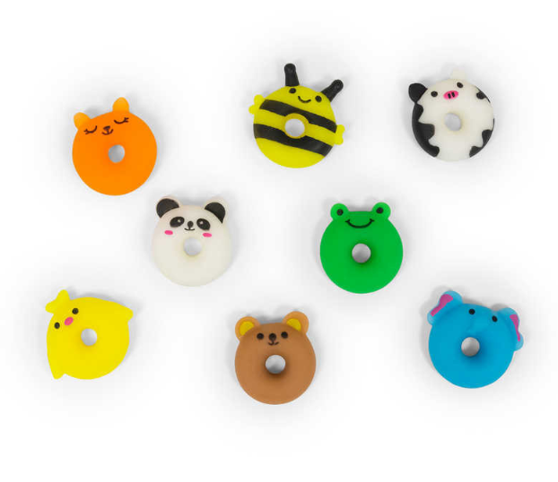 3pk Mini Animal Mochi