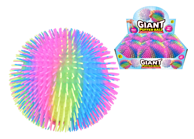 Giant 3 Tone Colour 8.5" Puffer Ball