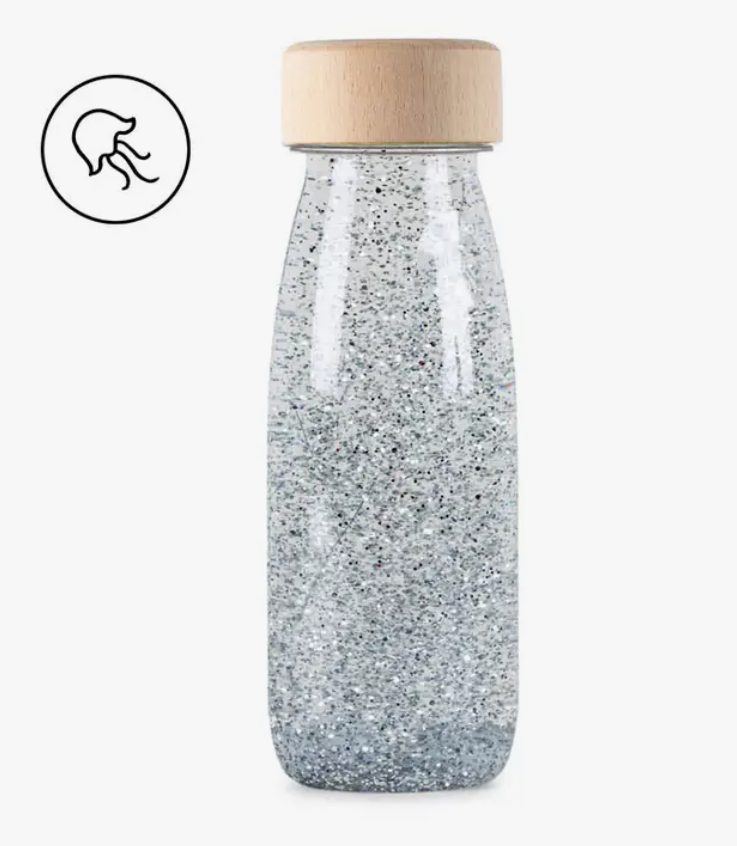 Sensory Bottle - Silver Float