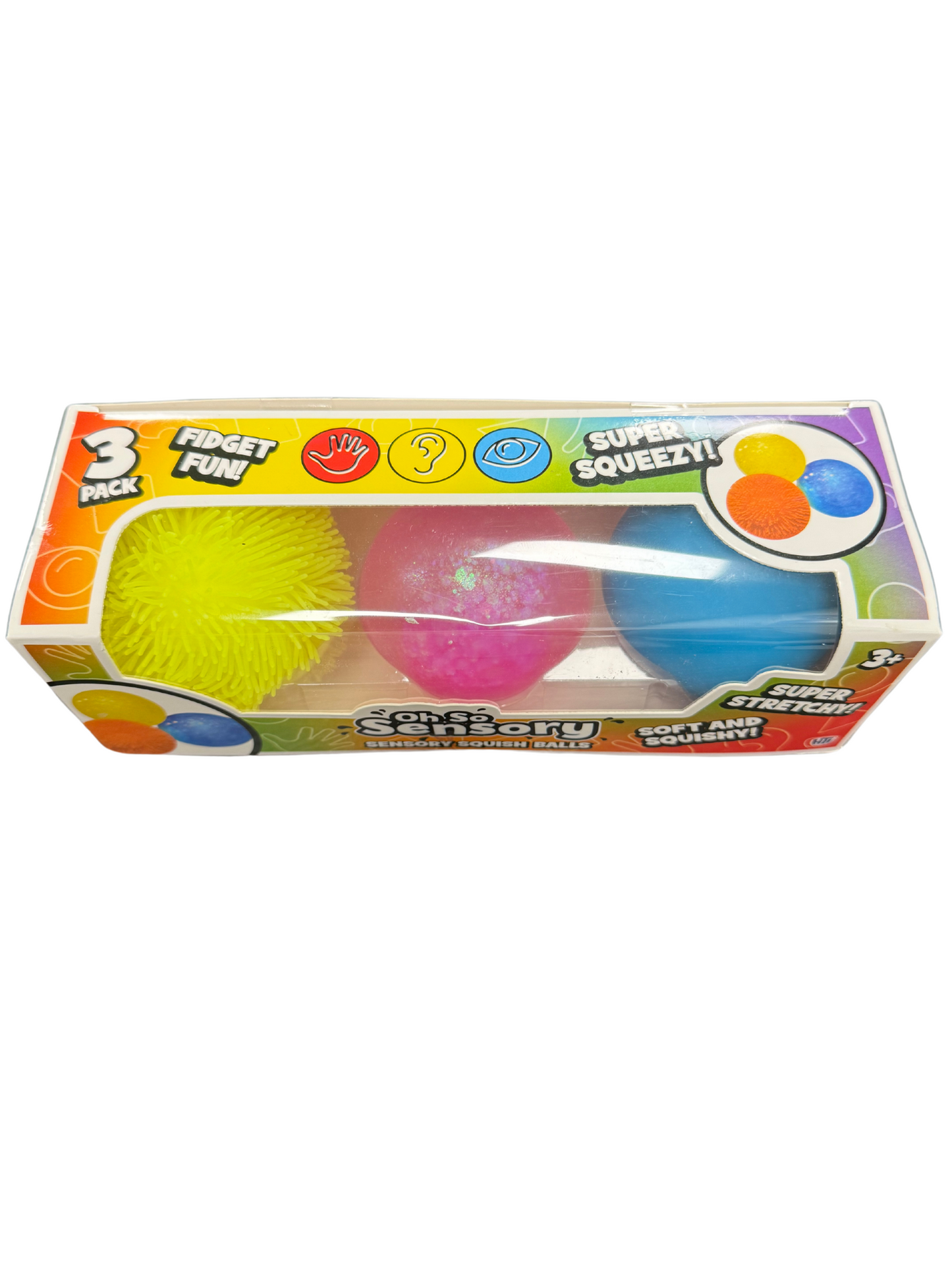 Sensory Squish Balls - 3 Pack