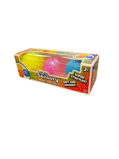 Sensory Squish Balls - 3 Pack