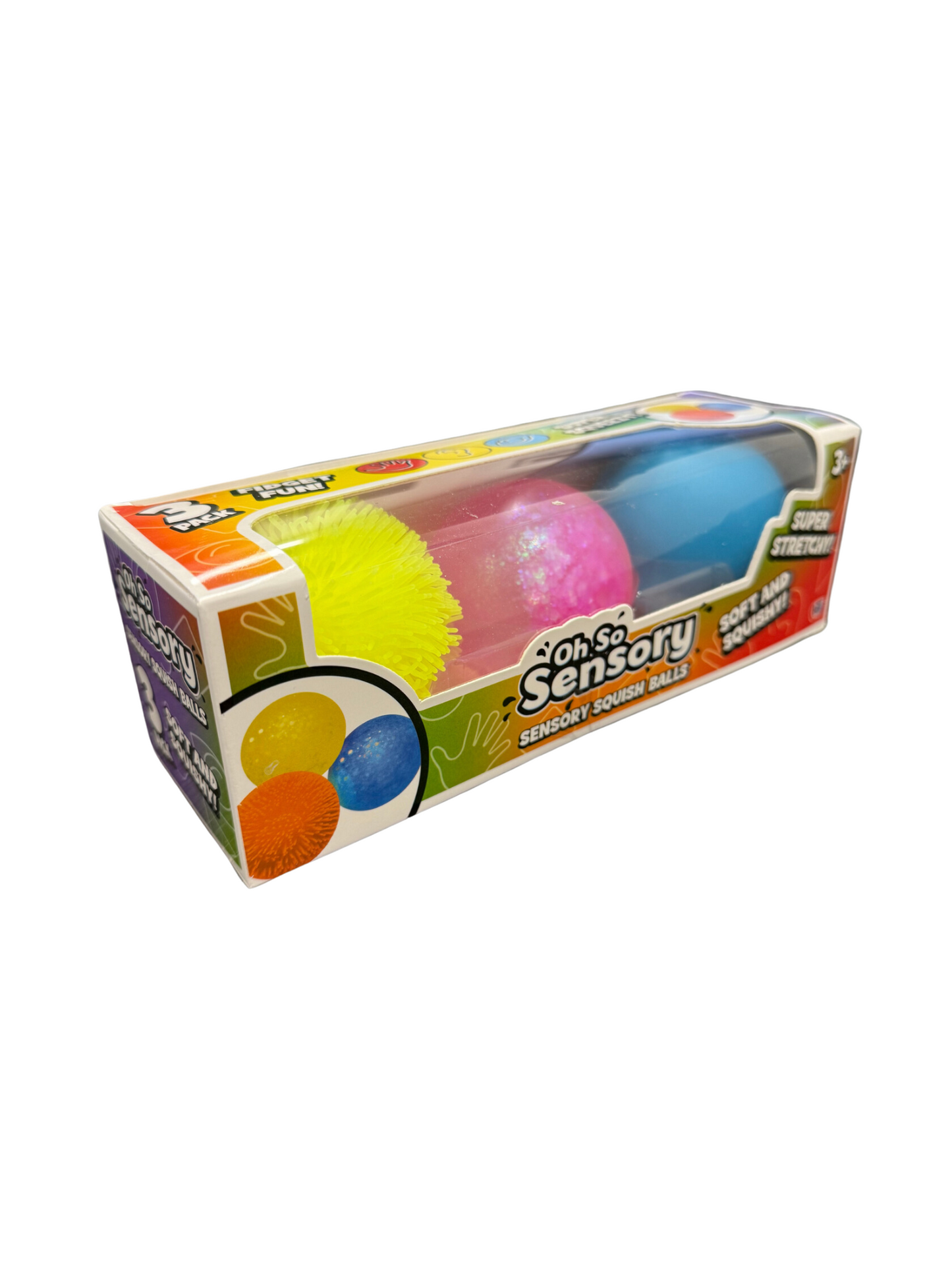 Sensory Squish Balls - 3 Pack