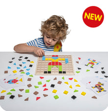 Wooden Mosaic Set - SENsory Toys4U