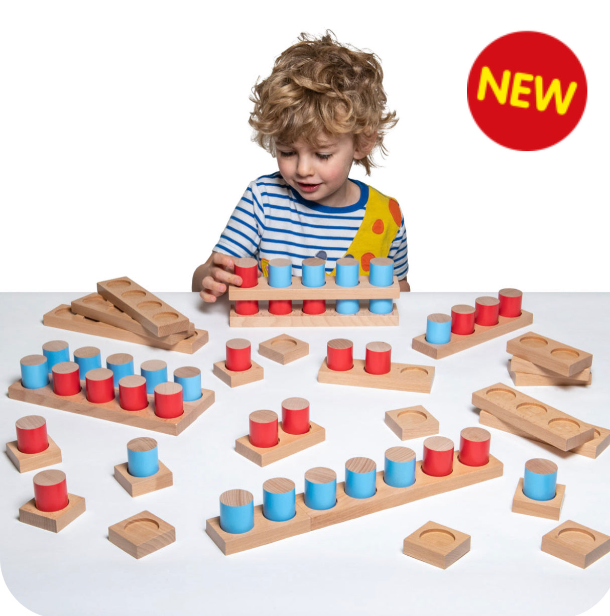 Wooden Counting Blocks