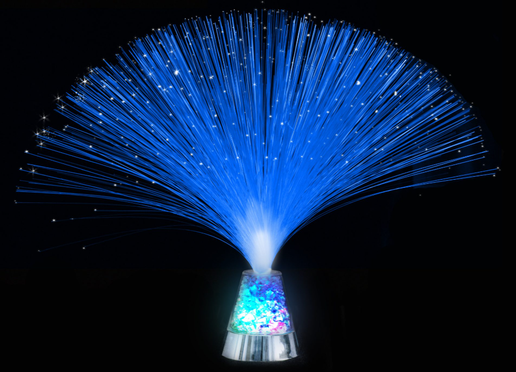 X2 Fibre Optic Spray Lamp – Glitter Base