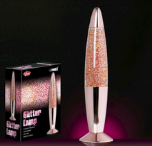 GLITTER LAMP - ROSE GOLD