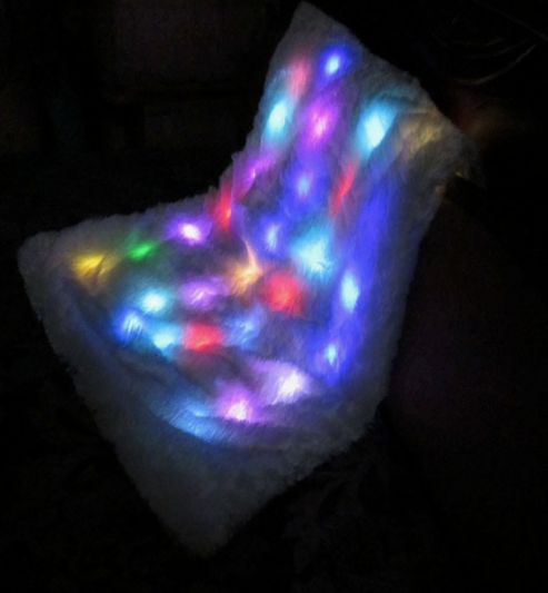 Sensory LED Light Up Blanket