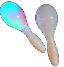 Pair of Flashing Multi Colour LED Maracas