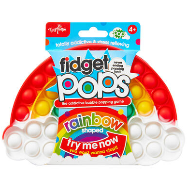 Rainbow Shaped Fidget Pop