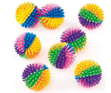 Mini Rainbow Spiky Bouncy Ball