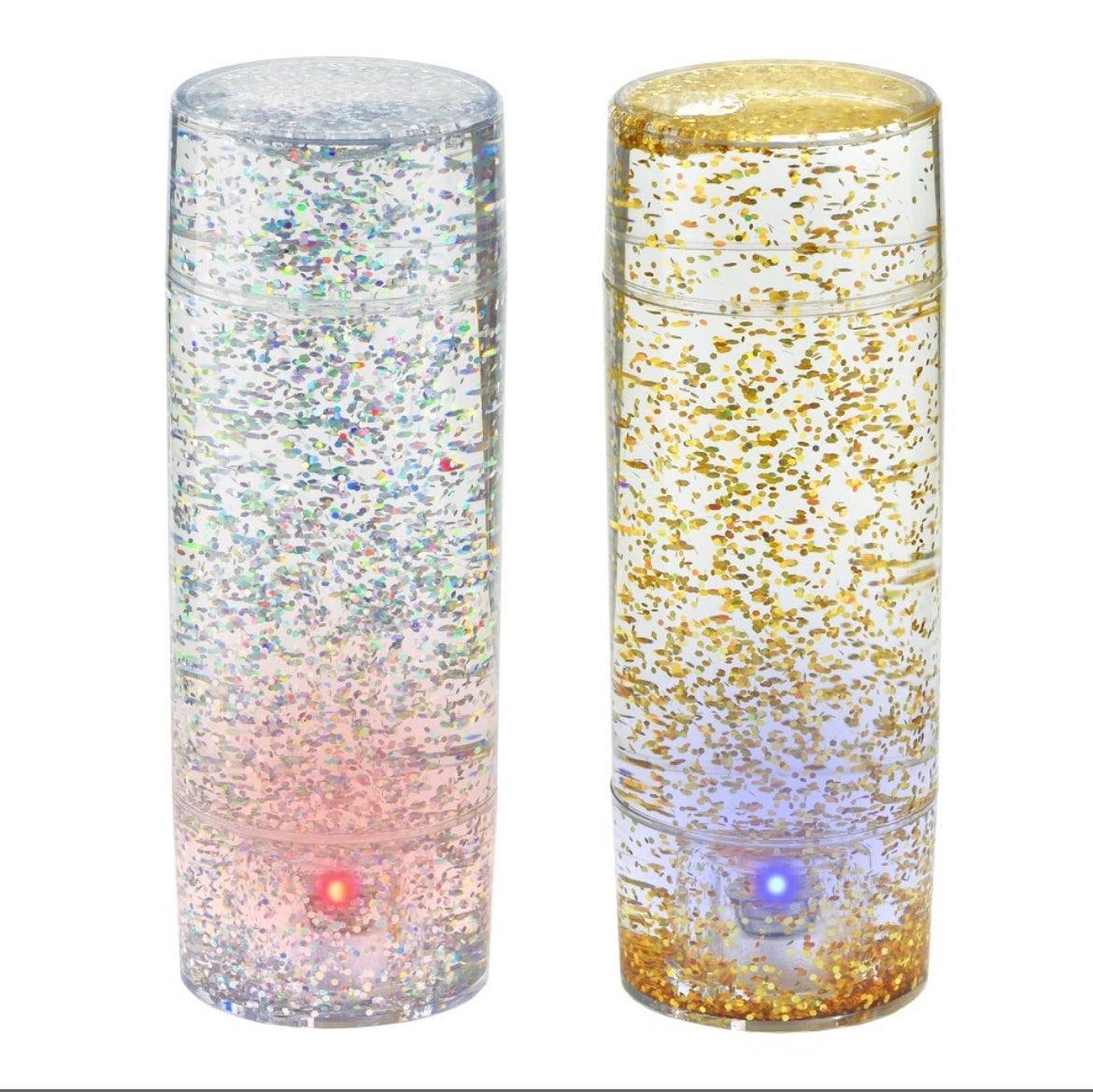 Gold and Silver Glitter Shake & Shine Set of 2