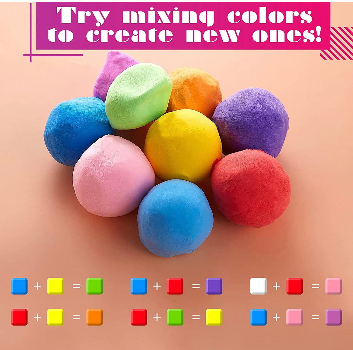 24 Colors Air Dry Clay